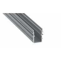 Profil LUMINES typ Strada M3 srebrny anodowany 2,02 m