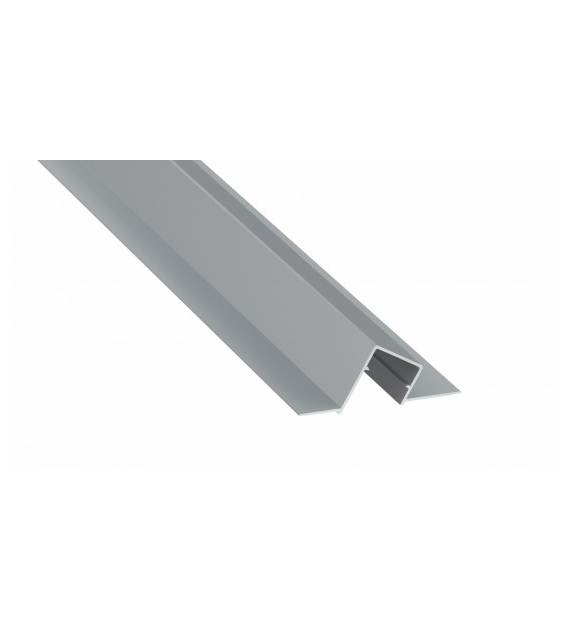 LUMINES Profile Duo type silver anodized 3 m