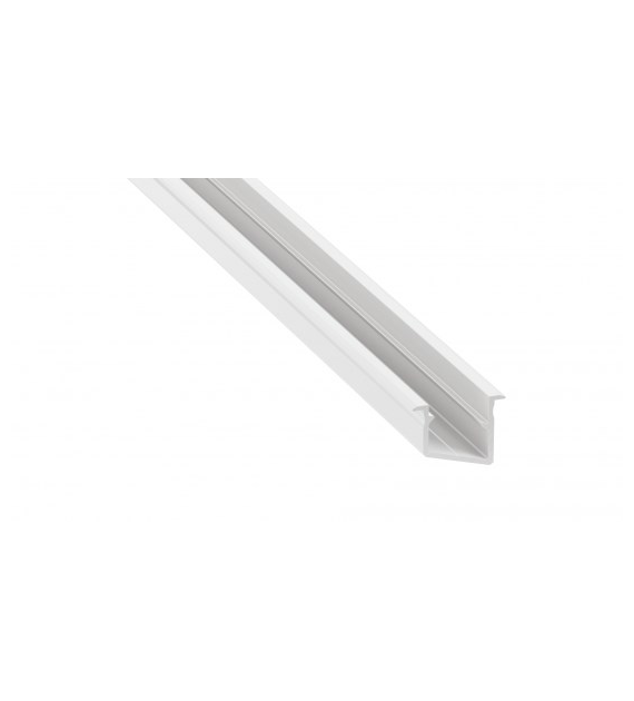 LUMINES Profile type V white lacquered 1 m