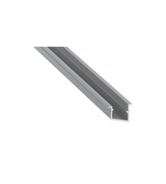 LUMINES Profile type V silver anodized 3 m