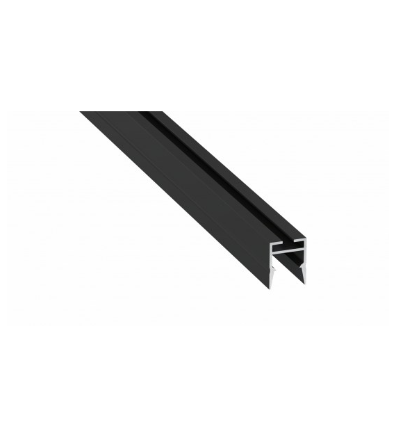 LUMINES Profile Slimo type black lacquered 1 m