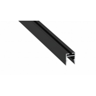LUMINES Profile Slimo type black lacquered 2.02 m