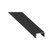 Profil LUMINES typ Fixo czarny lakierowany 3 m