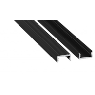 Profil LUMINES typ atom czarny anod. 2,02 m