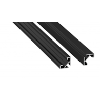 Profil LUMINES typ ajar czarny lakier. 1 m