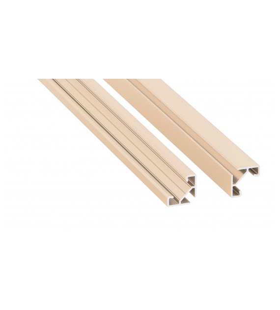 LUMINES Profil Typ ajar RAL1015 1 m