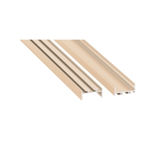 Profil LUMINES Typ aria RAL1015 3 m