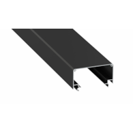 Largo M2 Profil schwarz lackiert 3 m
