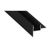 Profil LUMINES typ Motta czarny lakier. 1 m