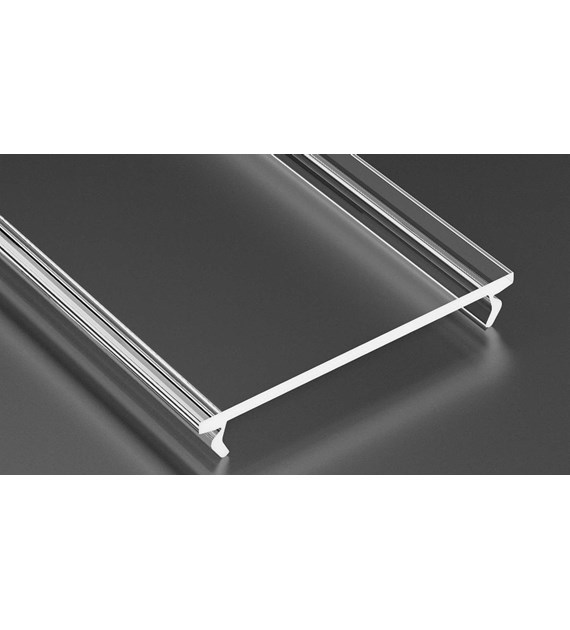 Klosz WIDE transparentny 2 m