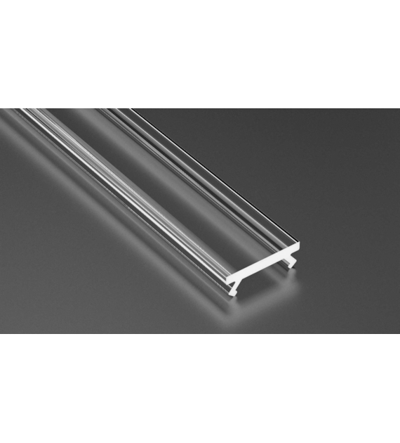 Klosz SLIM PMMA transparentny 3m