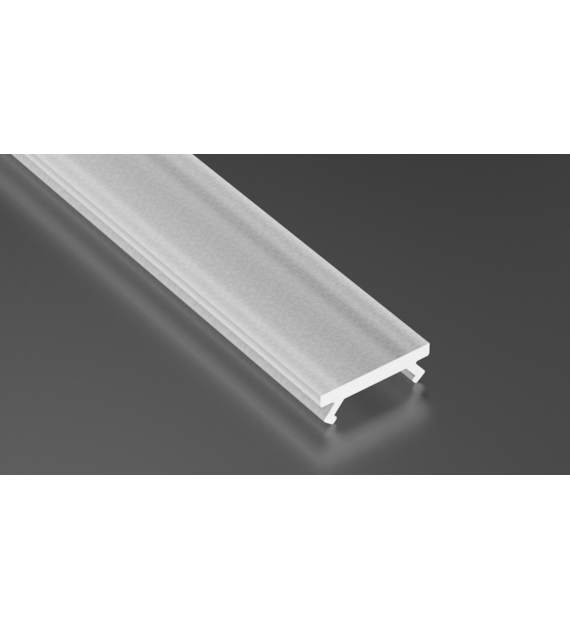 Klosz SLIM PMMA FROST  mleczny  2m