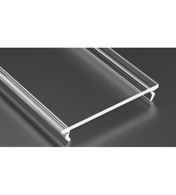 Klosz WIDE PMMA transparentny 2 m