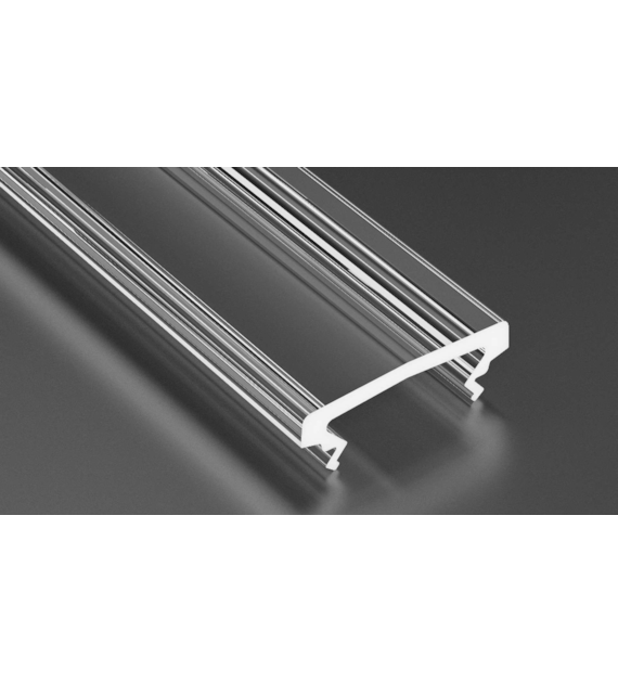 Abdeckung HIGH PMMA transparent 1m