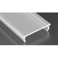 Abdeckung DOUBLE PMMA gefrostet  1m