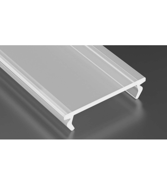 Abdeckung DOUBLE PMMA gefrostet  2 m