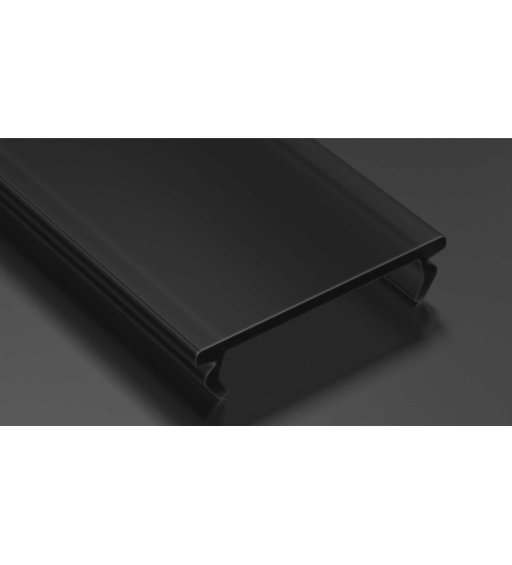 LUMINES DOUBLE PMMA diffuser black 1 m