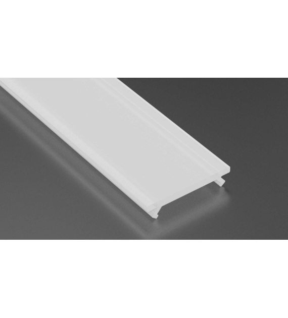 Abdeckung für LED-Profil LUMINES PMMA BASIC milchig 2,02 m