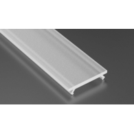 Abdeckung für LED-Profil LUMINES PMMA BASIC FROST milchig 2,02 m