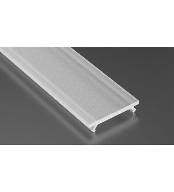 Abdeckung für LED-Profil LUMINES PMMA BASIC FROST milchig 2,02 m