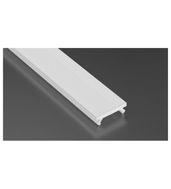 Abdeckung für LED-Profil LUMINES SLIM PMMA milchig 3 m