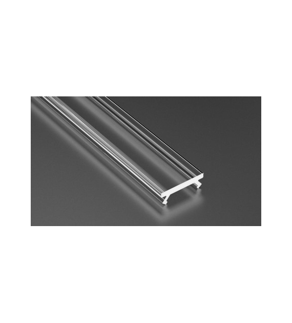 Abdeckung für LED-Profil LUMINES SLIM PMMA transparent 2,02 m