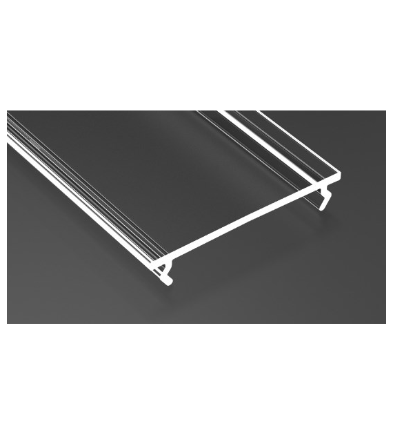 Abdeckung LUMINES DOUBLE Fractal PC klar 1 m