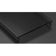 Abdeckung LUMINES midi Fractal PC schwarz 1 m