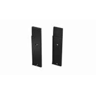 ALU-Abdeckung für LED-Profil LUMINES FLARO schwarz lackiert rechts gerade