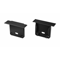 ALU-Abdeckung LUMINES inDILEDA schwarz lackiert mit Loch