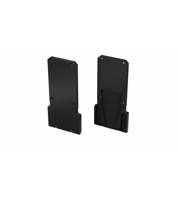 ALU Zaślepka LUMINES TALIA M2+DOPIO czarna lakierowana