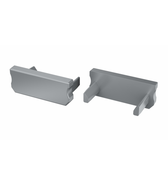 ABS Zaślepka LUMINES D srebrna lakierowana