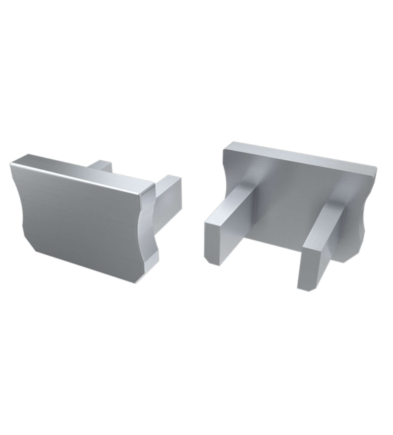 ABS Zaślepka LUMINES X srebrna lakierowana