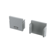 ABS Zaślepka LUMINES RUNO szara 2w1