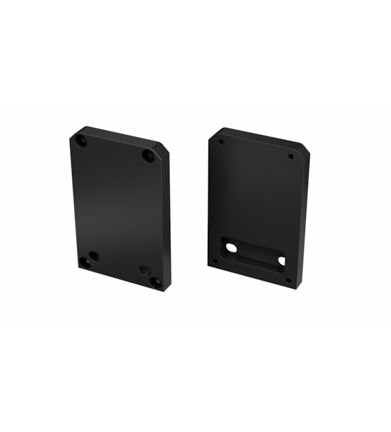 ALU zaślepka LUMINES TALIA M2 czarna lakierowana