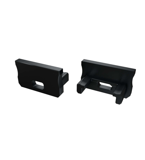 Zaślepka ALU A czarna z otw