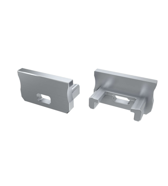 Zaślepka ALU A srebrna z otw