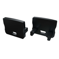 ABS Cap A HIGH black with hole