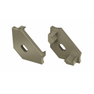 ABS C stainless steel end cap with hole