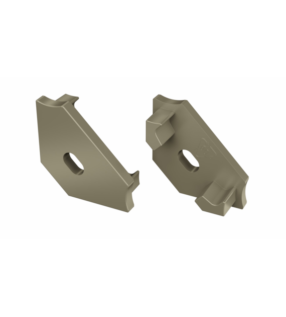 ABS C stainless steel end cap with hole