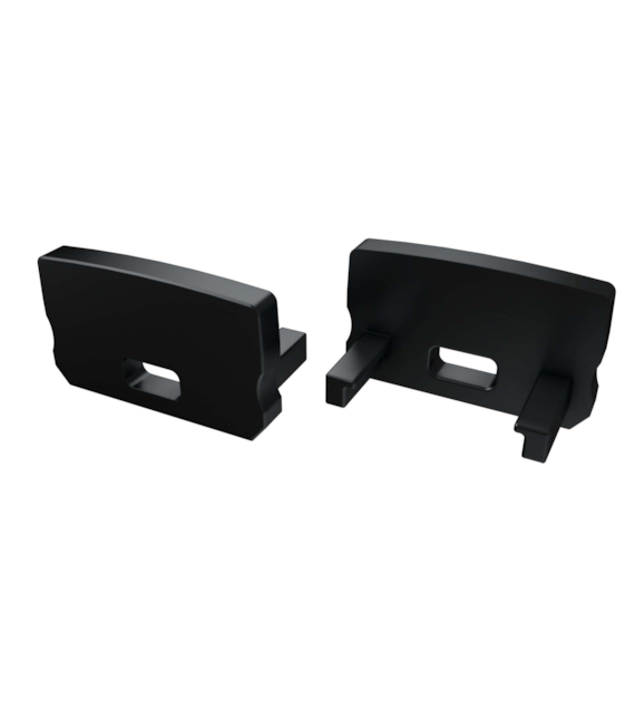 ABS D HIGH black cap with hole