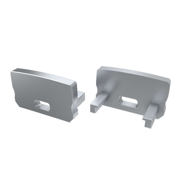 ABS D HIGH gray cap with hole