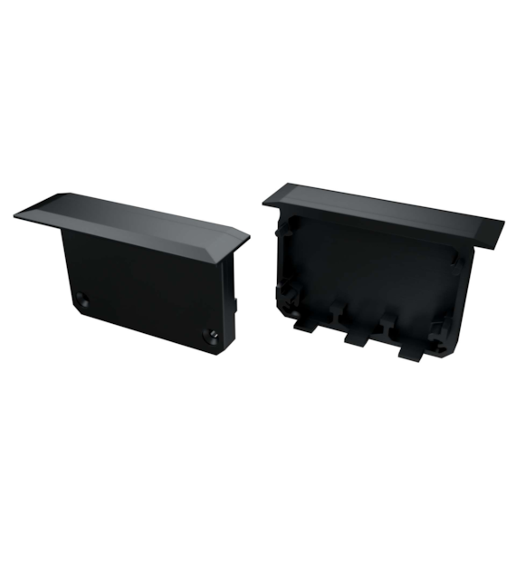 ABS End cap INSO black