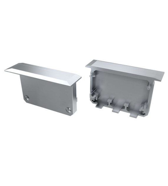 ABS End Cap INSO gray