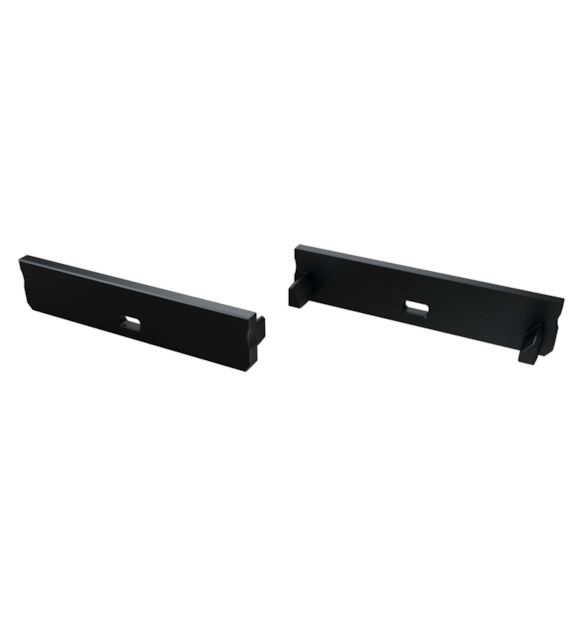 ABS Zaślepka SOLIS czarna z otw