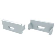 ABS Zaślepka TERRA biała z otw