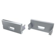 ABS Zaślepka LUMINES TERRA srebrna lakie