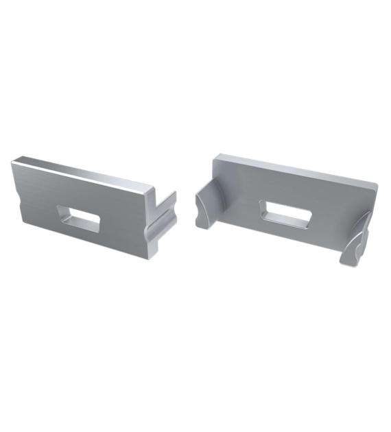 ABS Zaślepka LUMINES TERRA srebrna lakie