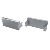 ABS Zaślepka LUMINES TERRA srebrna