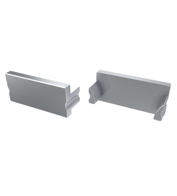 ABS Zaślepka LUMINES TERRA srebrna